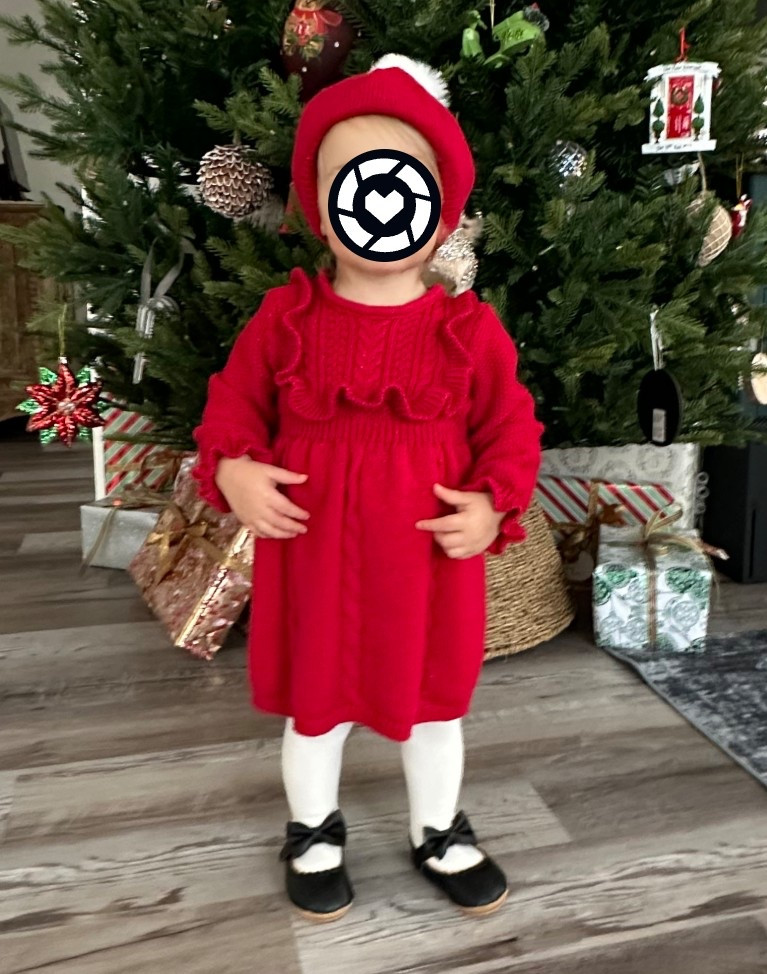 I got my daughter this adorable cynthia rowley sweater dress from Marshall’s (unfortunately I can’t find it online). This was just a cute set for the holidays and my daughter wore it for pictures with Santa 🎅 

#LTKHoliday #LTKBaby #LTKKids