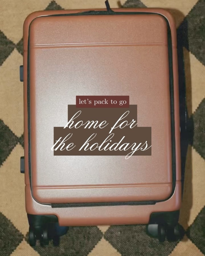 Let’s pack to go home for the holidays🧳with @calpak. Whether I’m traveling across town or internationally, my Calpak Hue luggage is always my go-to! You’d be surprised what all I can fit in a carry-on😆 (ad)

Bonus: I love this unique color ‘Hazel’ to help me keep an eye on my luggage mid-travel. Shop my luggage set in my LTK storefront via the link in my profile.

#calpak #traveltips #travelhacks #wintertravel #travelinstyle

#LTKTravel #LTKGiftGuide #LTKBeauty