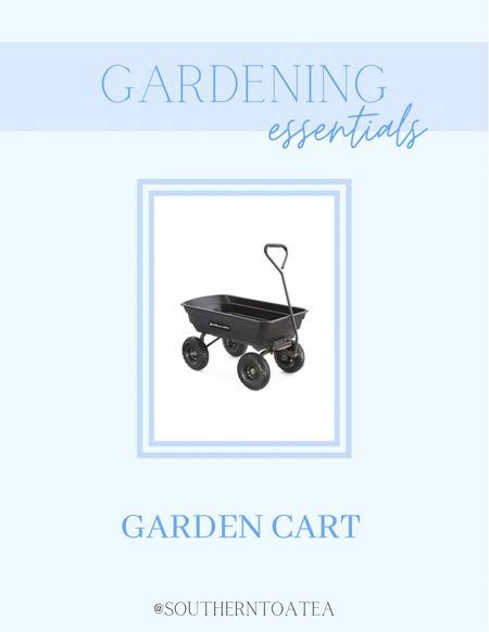 Heavy duty cart perfect for any gardening and outdoor project!! 

#LTKSeasonal #LTKhome #LTKFind