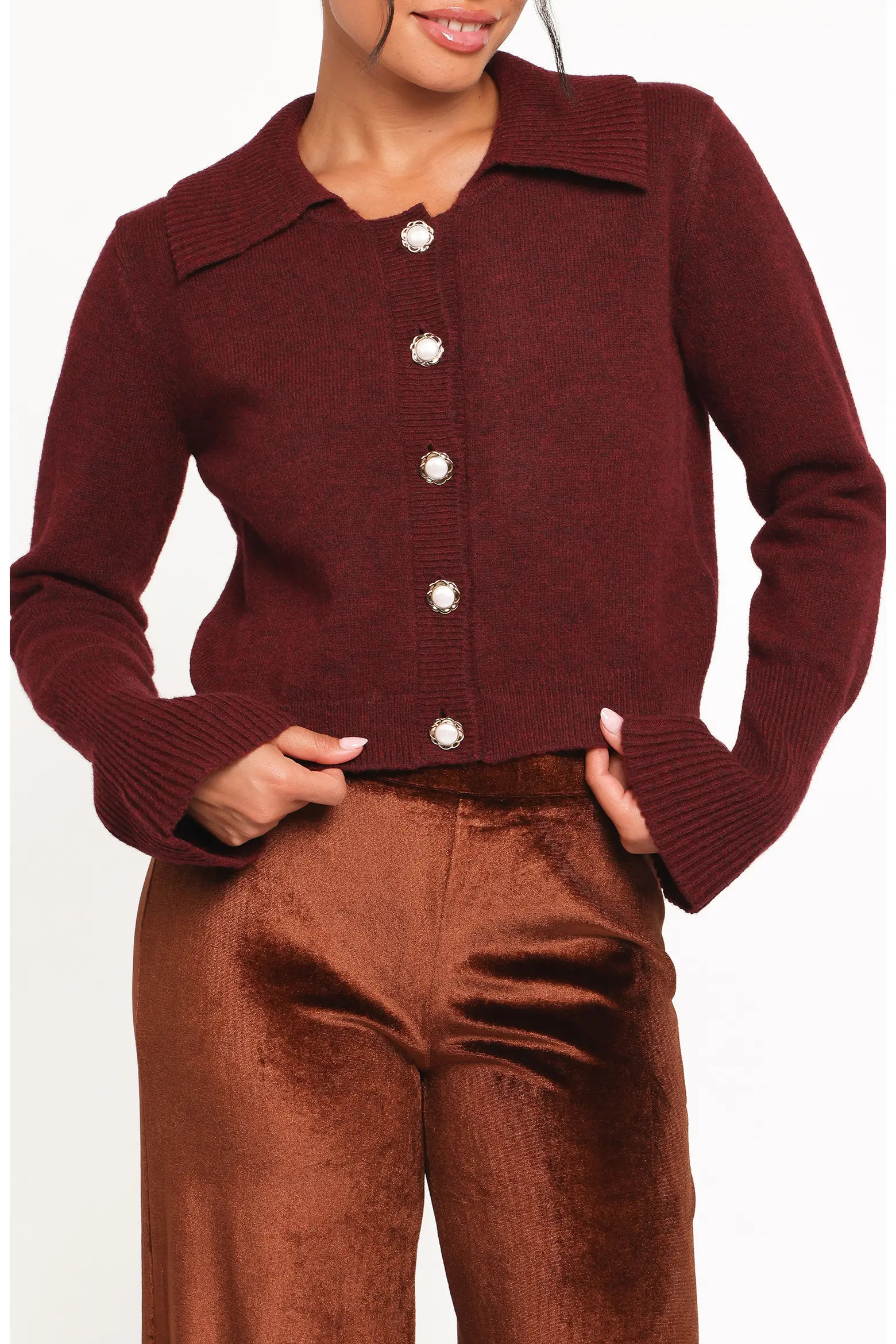 Petal & Pup Trumpet Sleeve Cardigan (Women) | Nordstrom | Nordstrom