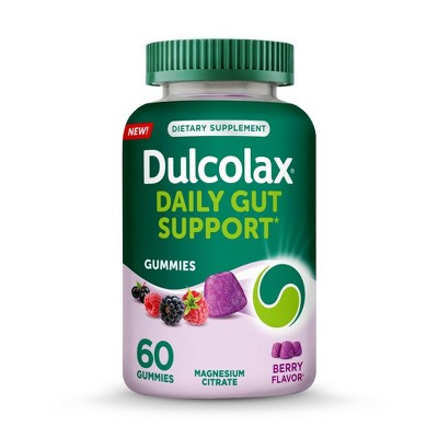 Dulcolax Daily Gut Support Laxative Gummies - Berry - 60ct | Target
