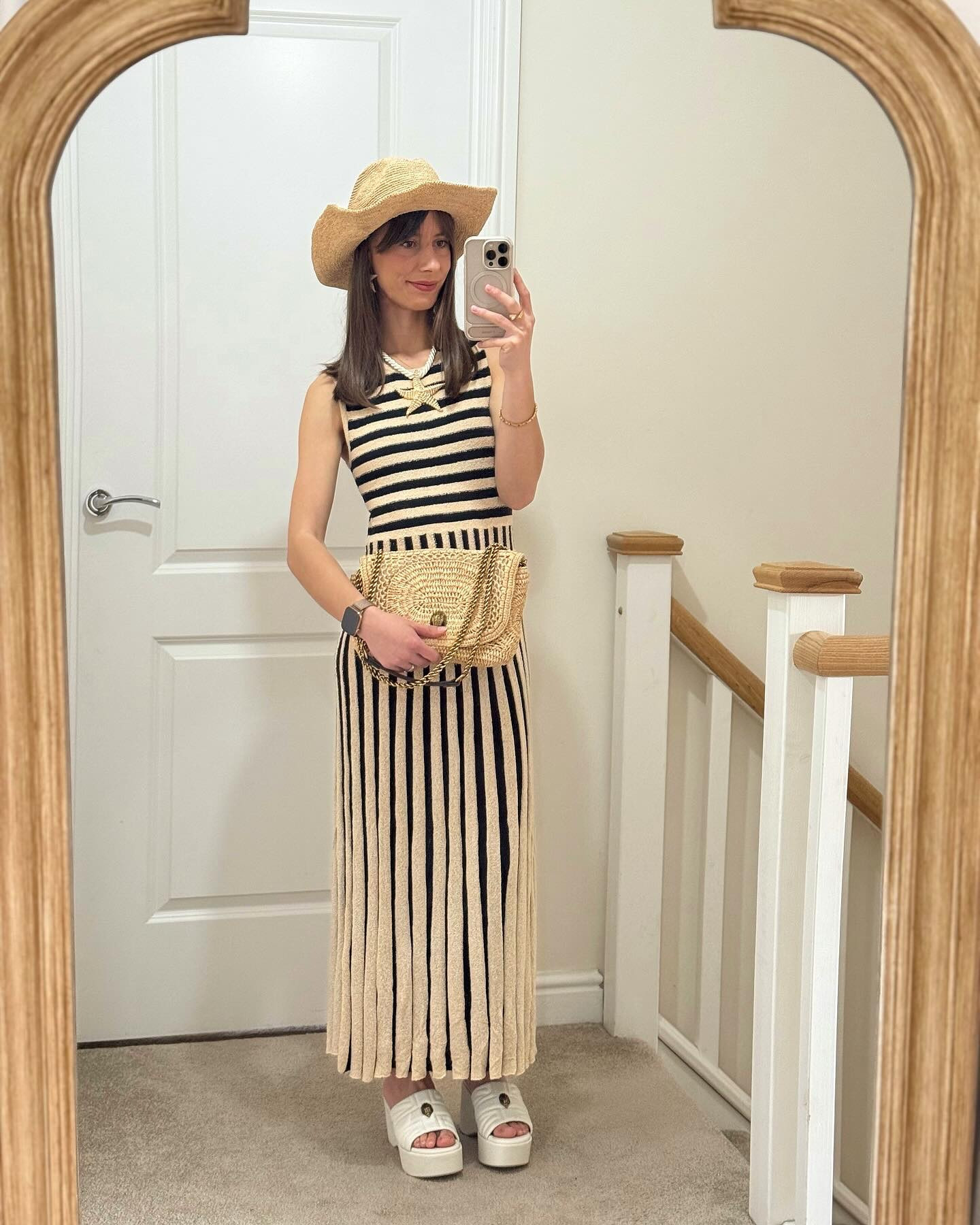 Tell me you are ready for summer without telling me 🙊 with hat or without? 🤠🤔

Bag and shoes @shoeaholics *gifts

Full outfit links will be on my LTK account 🌼☀️🌸