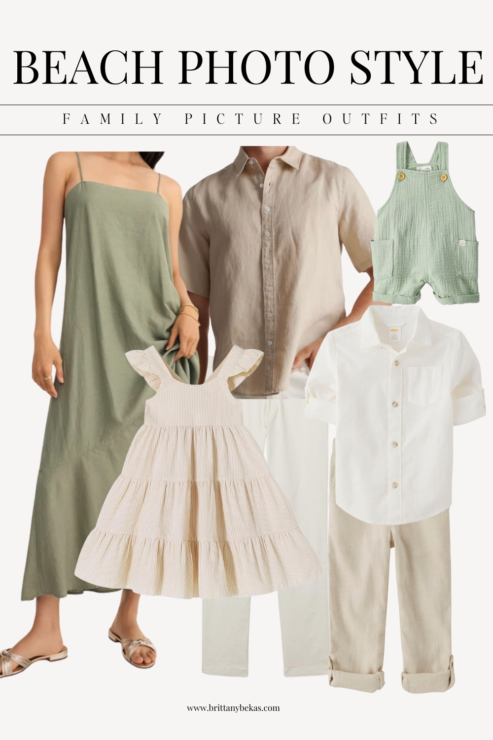 🌊 Beach Family Photo Outfits 🌊
A soft, coastal color palette with sage green, linen neutrals, and cream tones — perfect for beach family pictures, summer vacation photos, or coastal destination shoots. This styled look includes green women’s maxi dress, men’s linen shirt, toddler romper, and little girls’ neutral dressfor a timeless, coordinated look.

beach family photo outfits · linen family outfits · coastal photo style · summer vacation outfits · neutral beach photoshoot looks - z supply - Amazon fashion 

#LTKStyleTip #LTKFindsUnder50