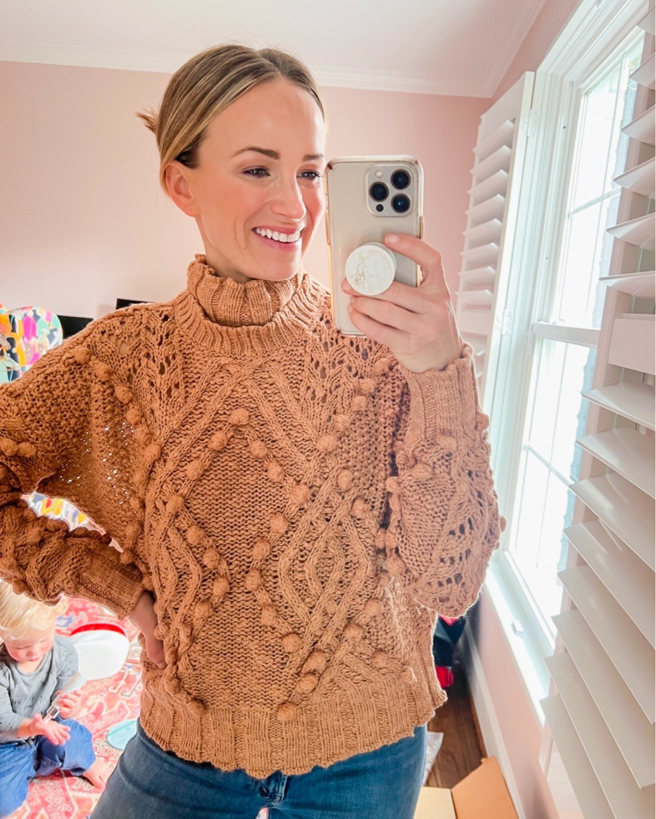 This revolve sweater is on repeat! I have an XS. 

#LTKSeasonal #LTKstyletip #LTKHoliday
