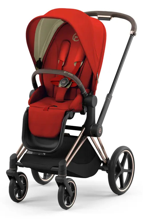 CYBEX Priam 4 Rose Gold Compact Stroller in Autumn Gold at Nordstrom | Nordstrom