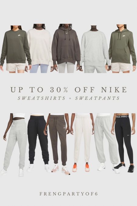 My fav time of her, Nike sweats on sale! Save up to 30%! I have the crewneck, hoodie, and joggers…all are so soft and cozy! These would make a great teen gift (Avery is 14 and wants everything Lulu and Nike this year 🤪).

#LTKsalealert #LTKfindsunder50 #LTKmidsize
