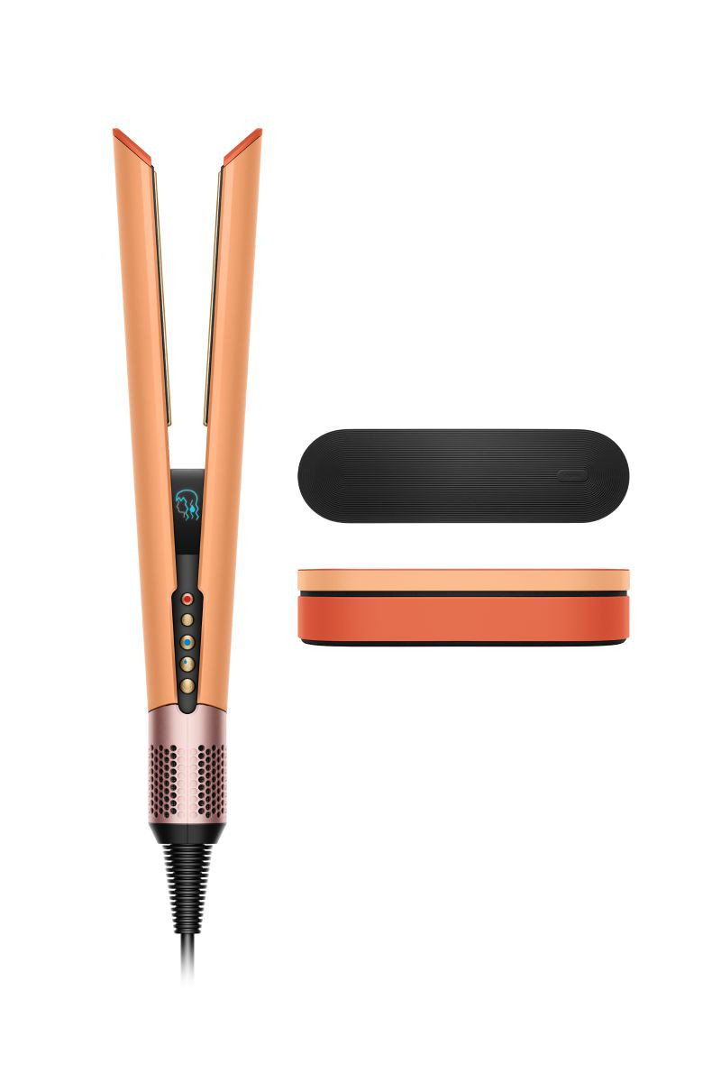 Dyson Airstrait™ straightener (Ceramic Apricot/Topaz) | Ceramic apricot / Topaz | Dyson Canada