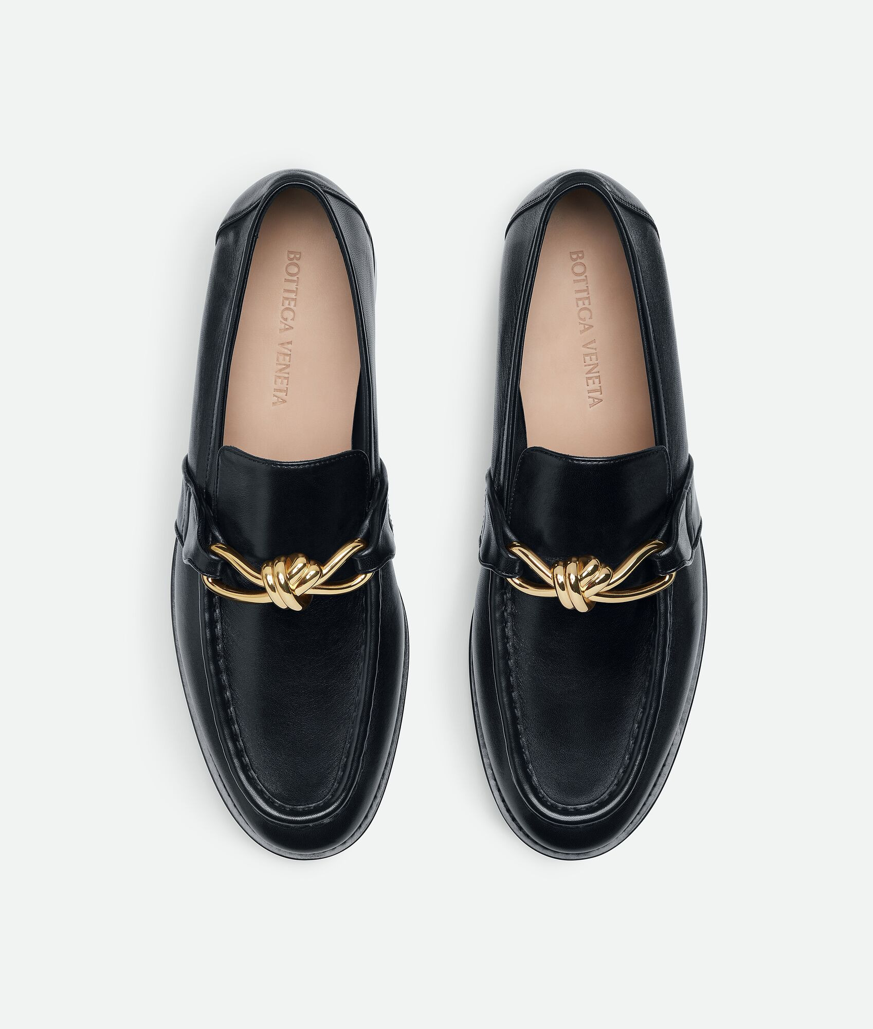 Bottega Veneta® Men's Astaire Loafer in Shadow. Shop online now. | Bottega Veneta