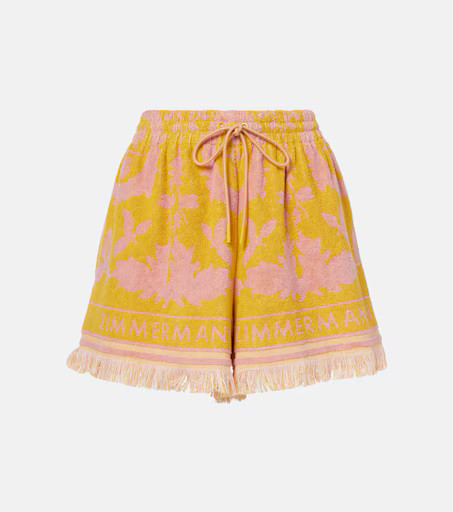 Wylie fringed cotton terry shorts | Mytheresa (US/CA)