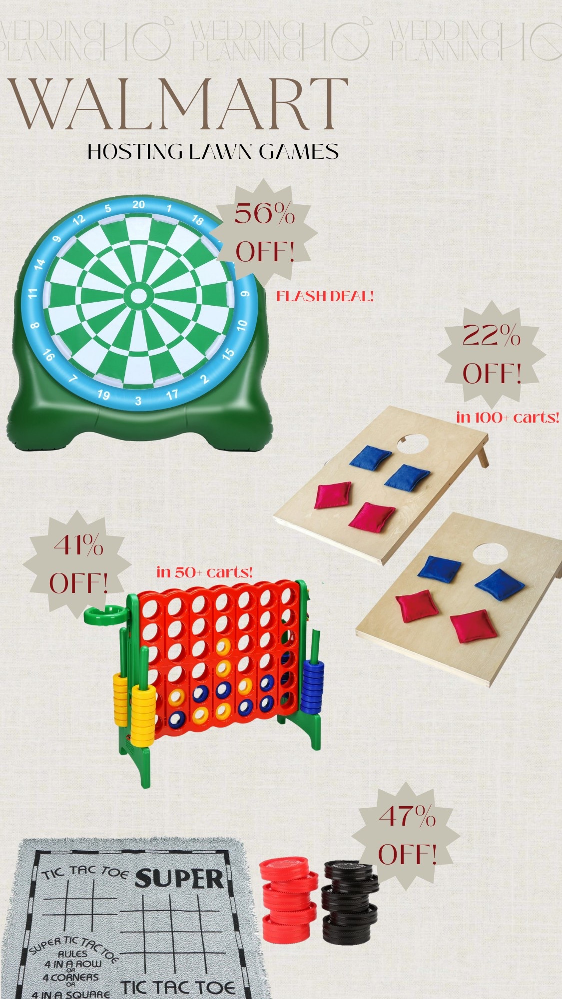 Lawn games perfect for a crowd!  #weddingreception 

#LTKWedding #LTKFamily #LTKParties