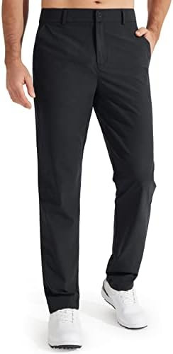 Libin Mens Golf Pants Stretch Work Dress Pants 30"/32"/34" Quick Dry Lightweight Casual Comfy Tro... | Amazon (US)