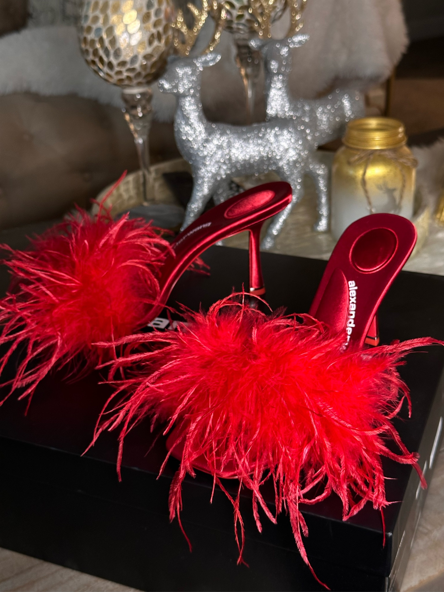 Alexander Wang ostrich lulu feather mule! 😻 Valentines Day perfect! 

#LTKshoecrush #LTKstyletip #LTKeurope