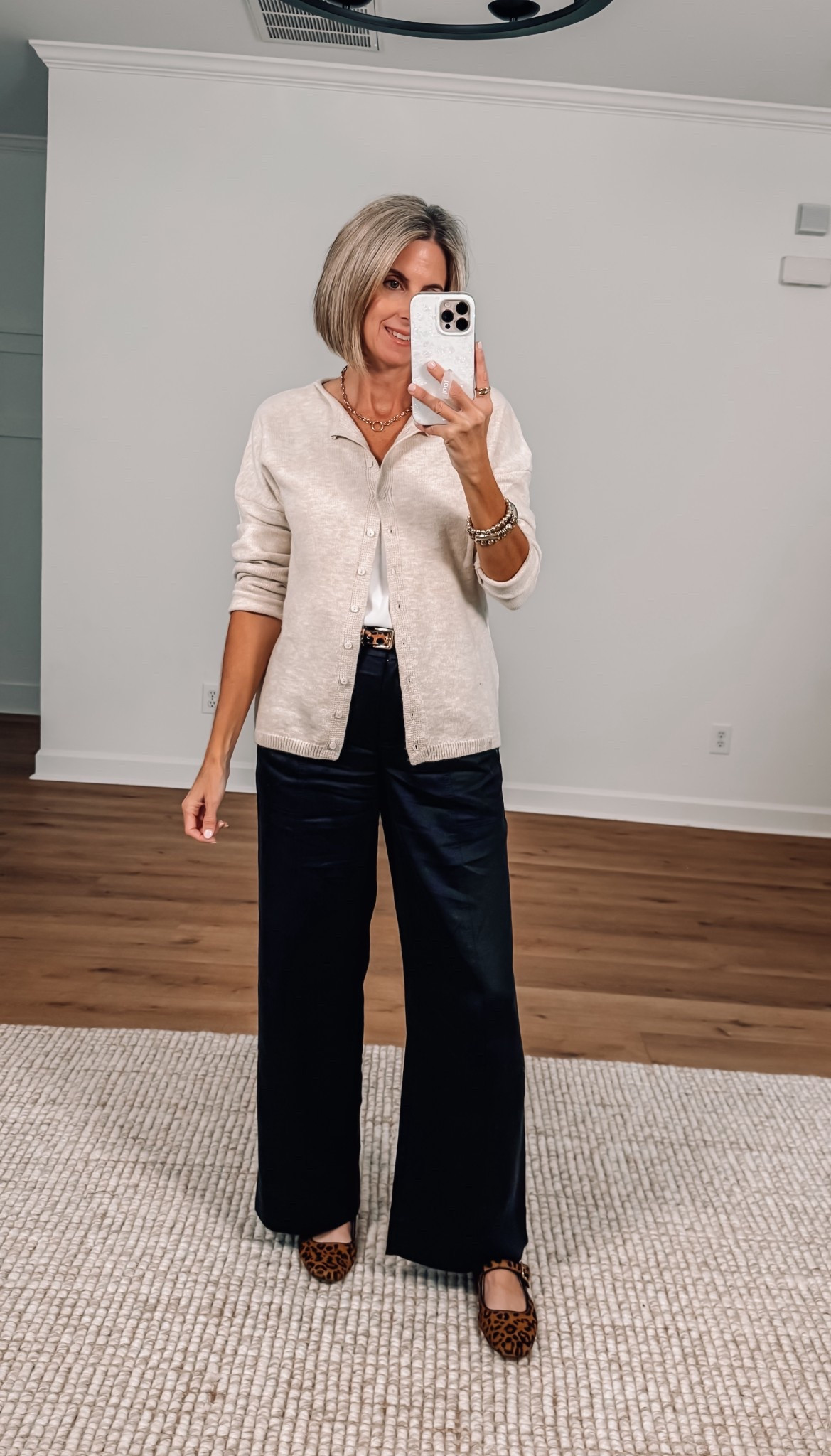 What I wore to church today - Pants are over 50% off! Love this soft Amazon cardigan - wearing small in both 

#LTKFindsUnder50 #LTKWorkwear #LTKSaleAlert