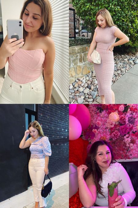 Favorite #valentinesday outfits from the past - affordable from #Amazon! #amazonfashion #galentinesday #pink #girlyfashion #coquette 

#LTKfindsunder100 #LTKSeasonal