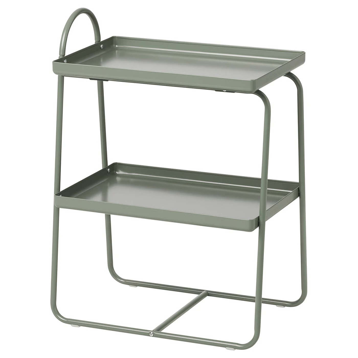 HATTÅSEN Ablagetisch/Regal, graugrün - IKEA Deutschland | IKEA (DE)