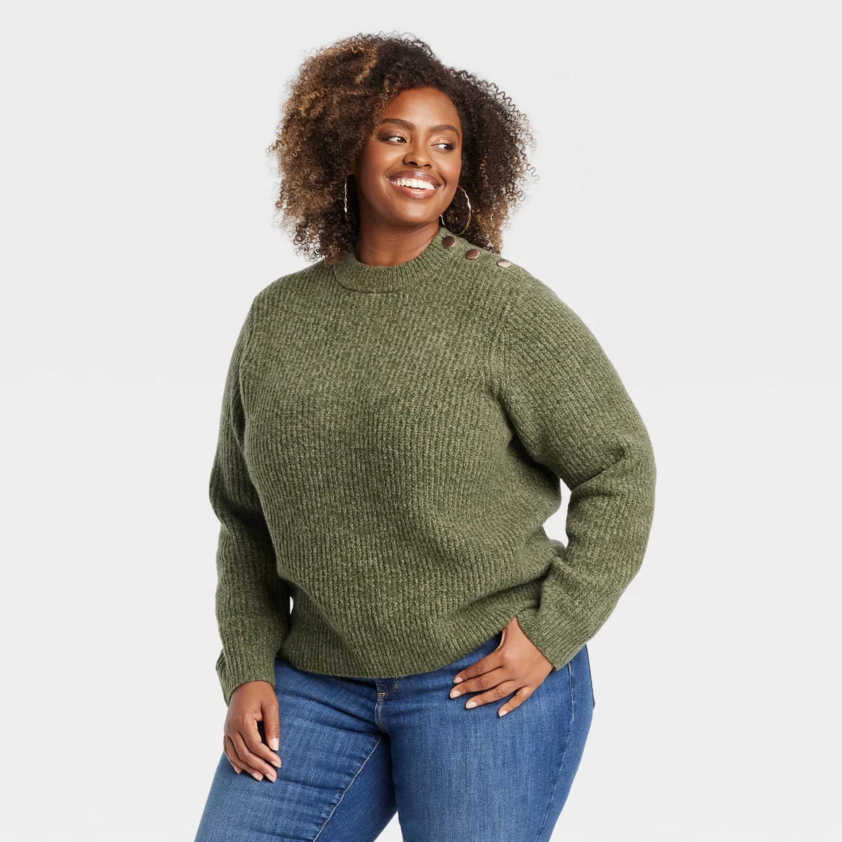 Women's Crewneck Pullover Sweater - Ava & Viv™ | Target
