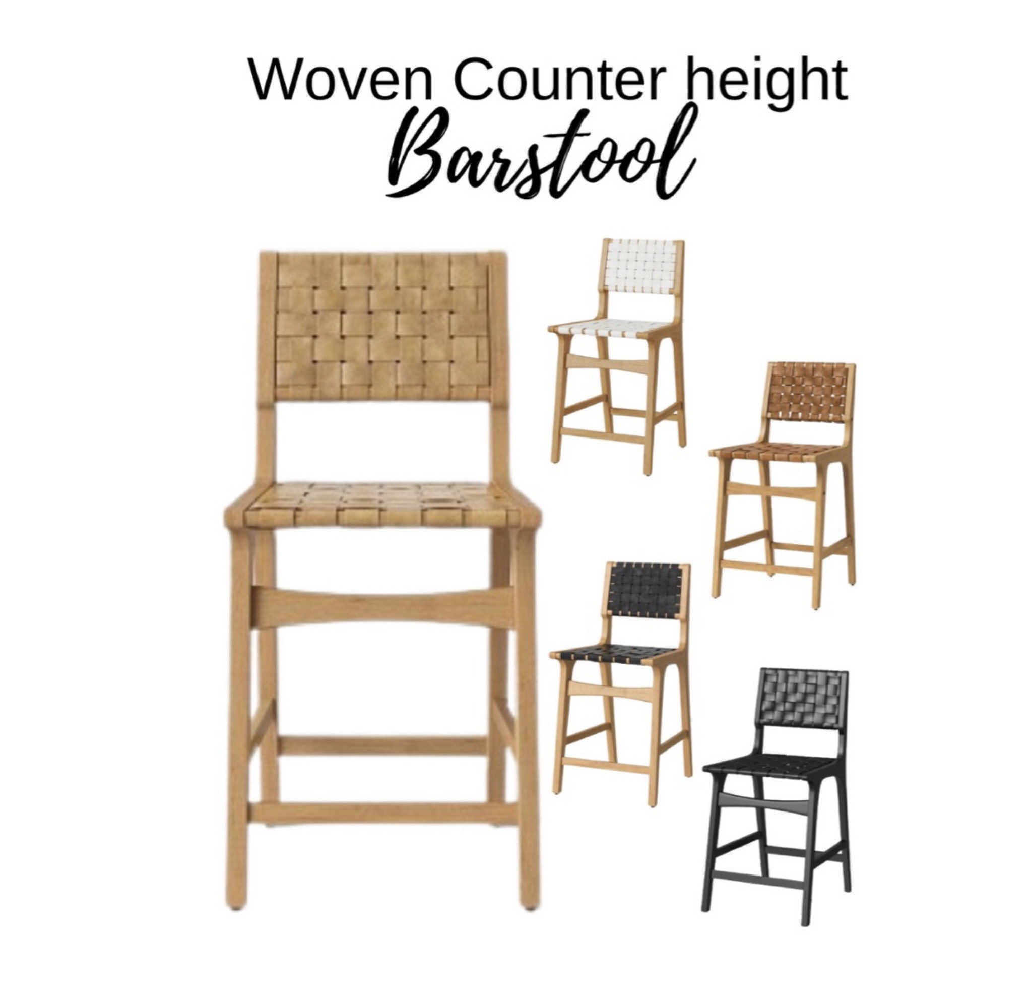 The stools at my island… available in counter or bar height. Mine are counter height in the color natural. 

They are very comfortable and wipe up great- perfect if you have kiddos! 

#LTKhome #LTKfamily #LTKstyletip