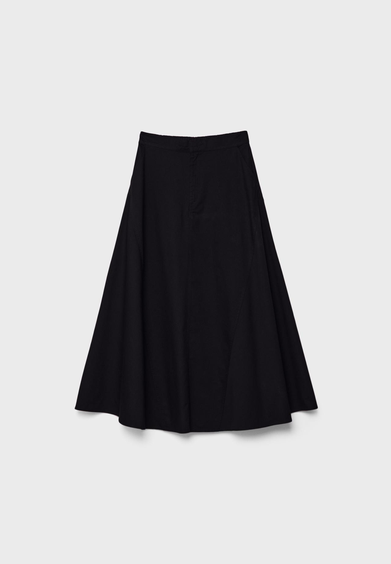 Flowing layered midi skirt - Women's fashion | Stradivarius United Kingdom | Stradivarius (UK)
