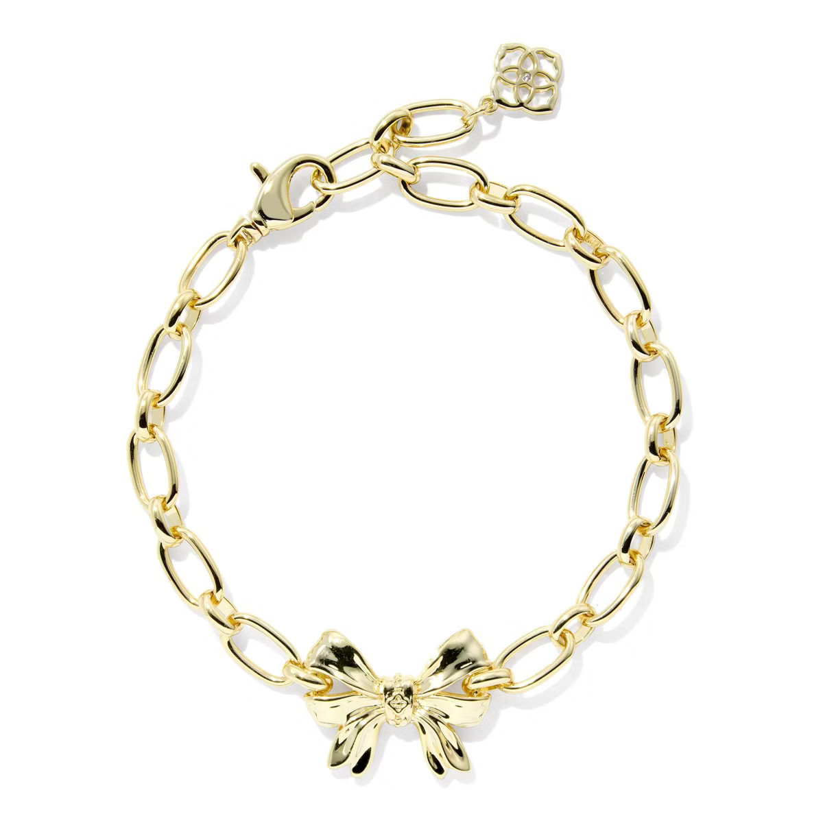 Kendra Scott Belle Bow Chain Bracelet - Gold | Target