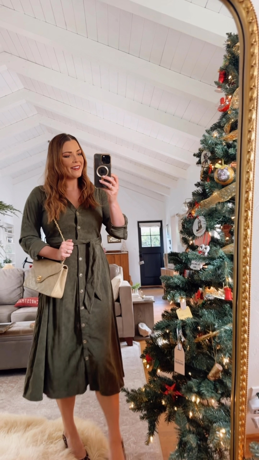 Same dress 💚
Perfect for the holidays - cute & cozy!

#LTKHoliday #LTKStyleTip #LTKFindsUnder50