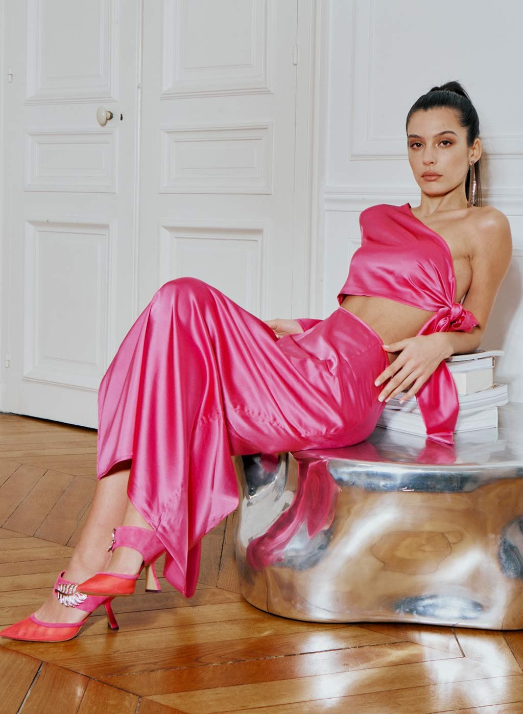 Pink Palace Silk Dress | Silk Maison