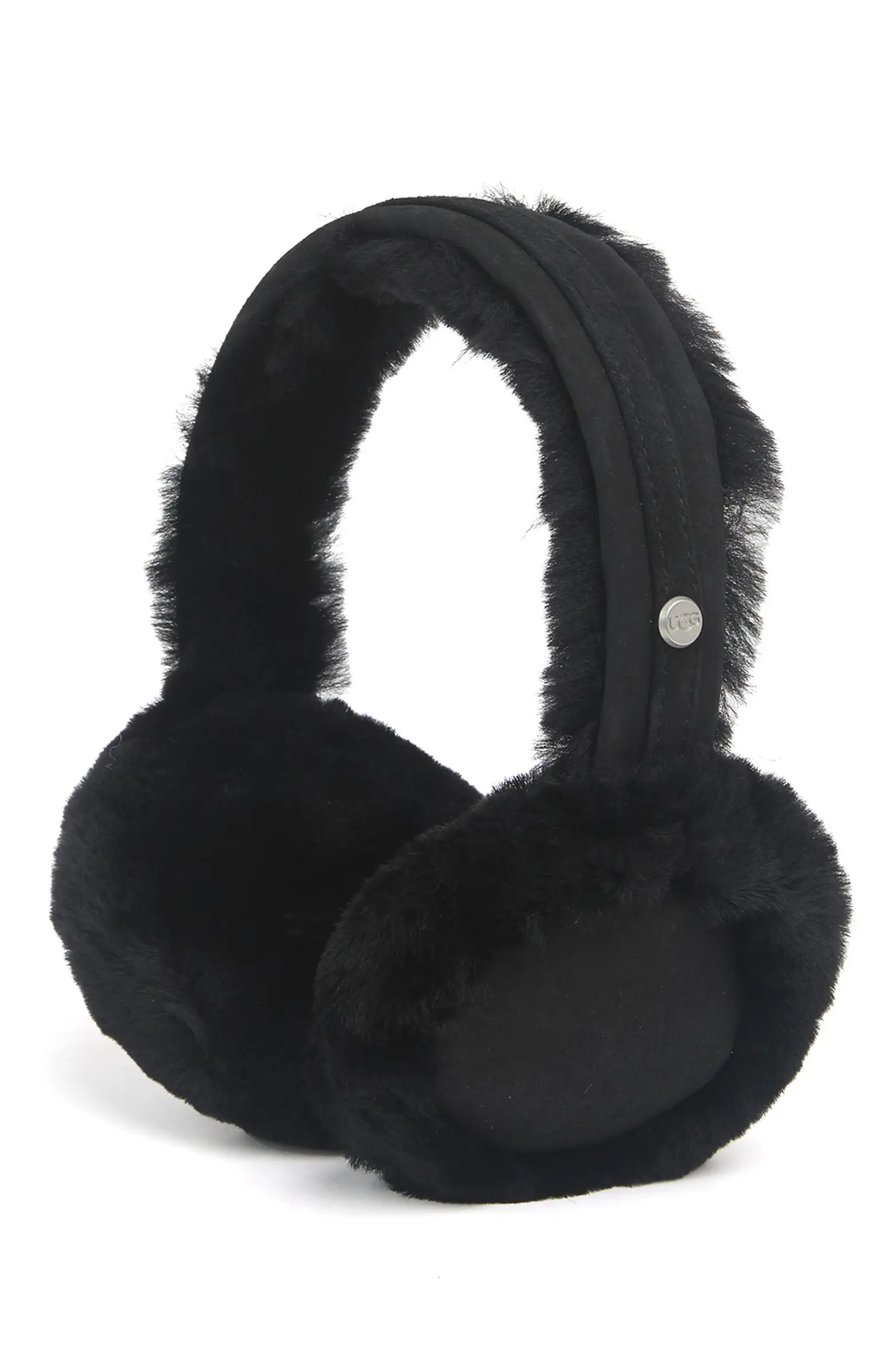 UGG Genuine Dyed Shearling Single U Ear Muffs | Nordstrom Rack