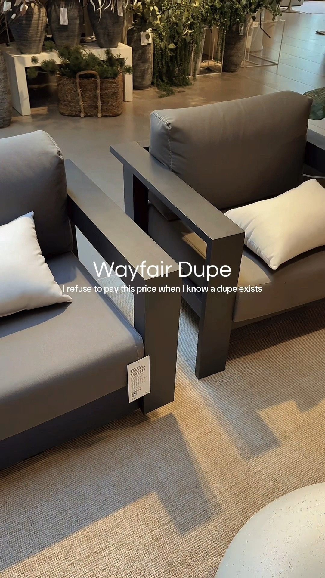 Crate & Barrel taste… Wayfair budget.
Same modern patio vibe, thousands less. I’ll never gatekeep a good dupe. 👀

#patioinspo #outdoorliving #wayfairfinds #crateandbarrel #modernhome #patiodupe #luxuryforless #homeinspo #cozyoutdoor

#LTKHome #LTKSpringSale #LTKSeasonal