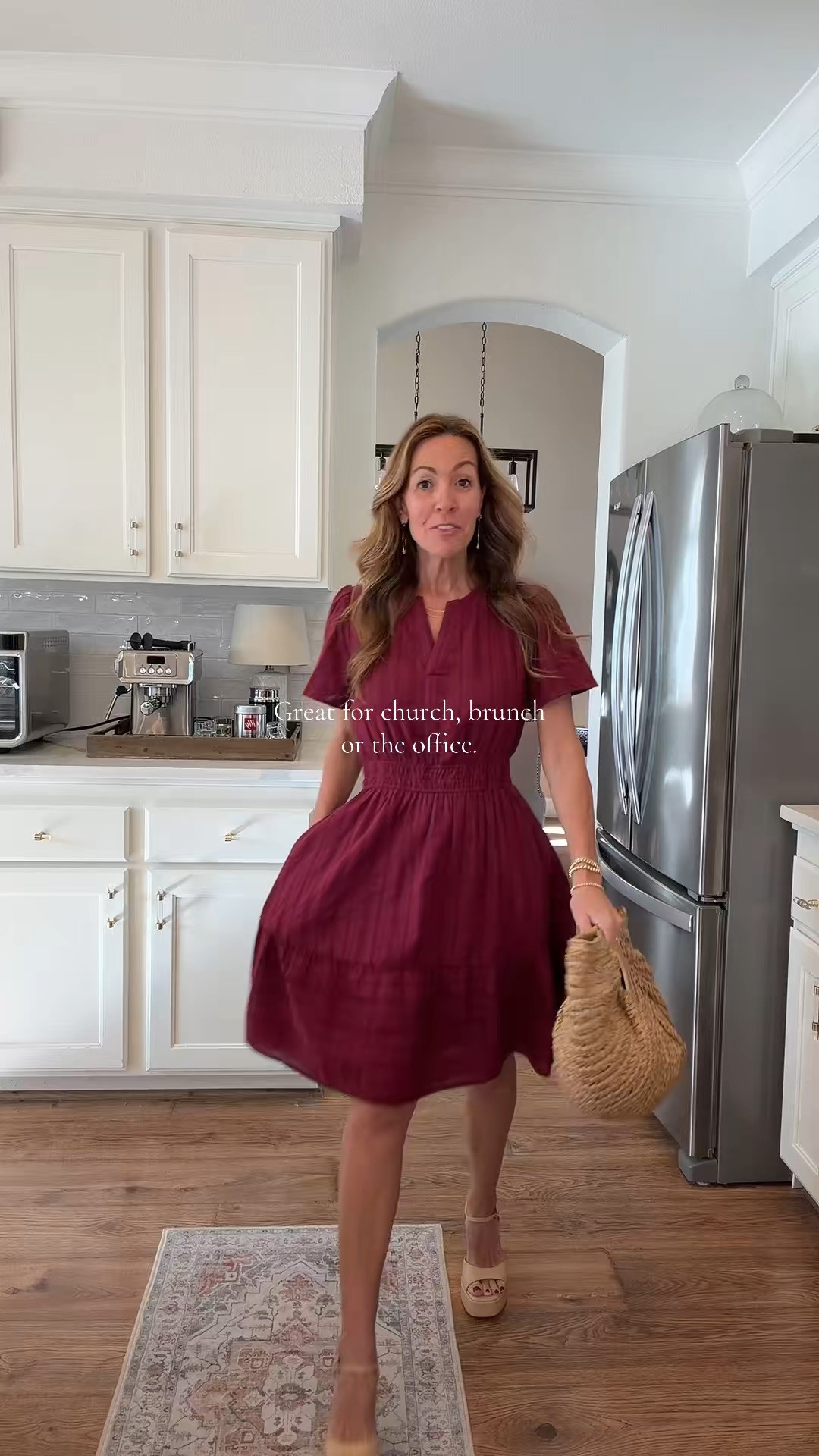 I love everything about this one! Classy, feminine & modest. 

 #dress #chuchoutfit #easterdress #womensfashion #BTFBM