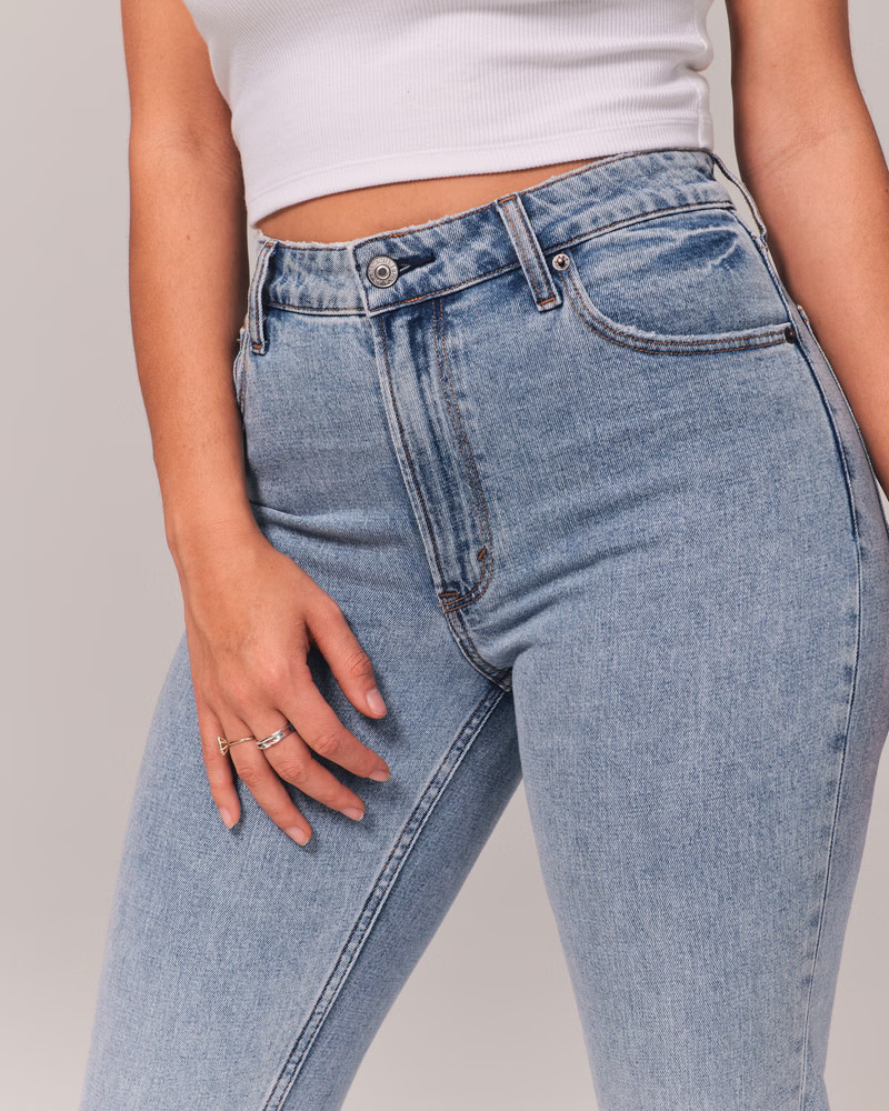 Curve Love High Rise Skinny Jean | Abercrombie & Fitch (US)