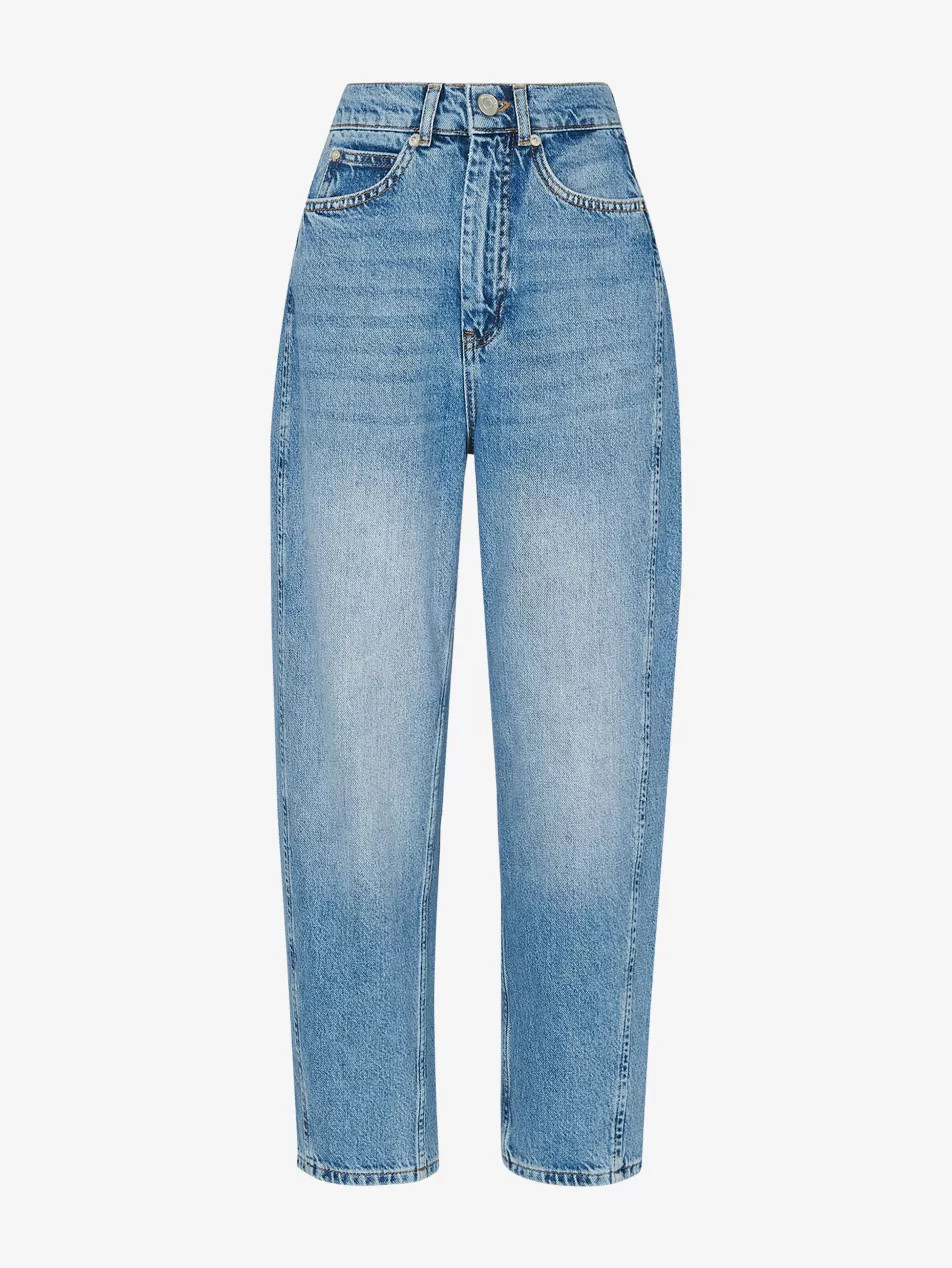 Authentic Barrel-Leg High-Rise Jeans | Selfridges