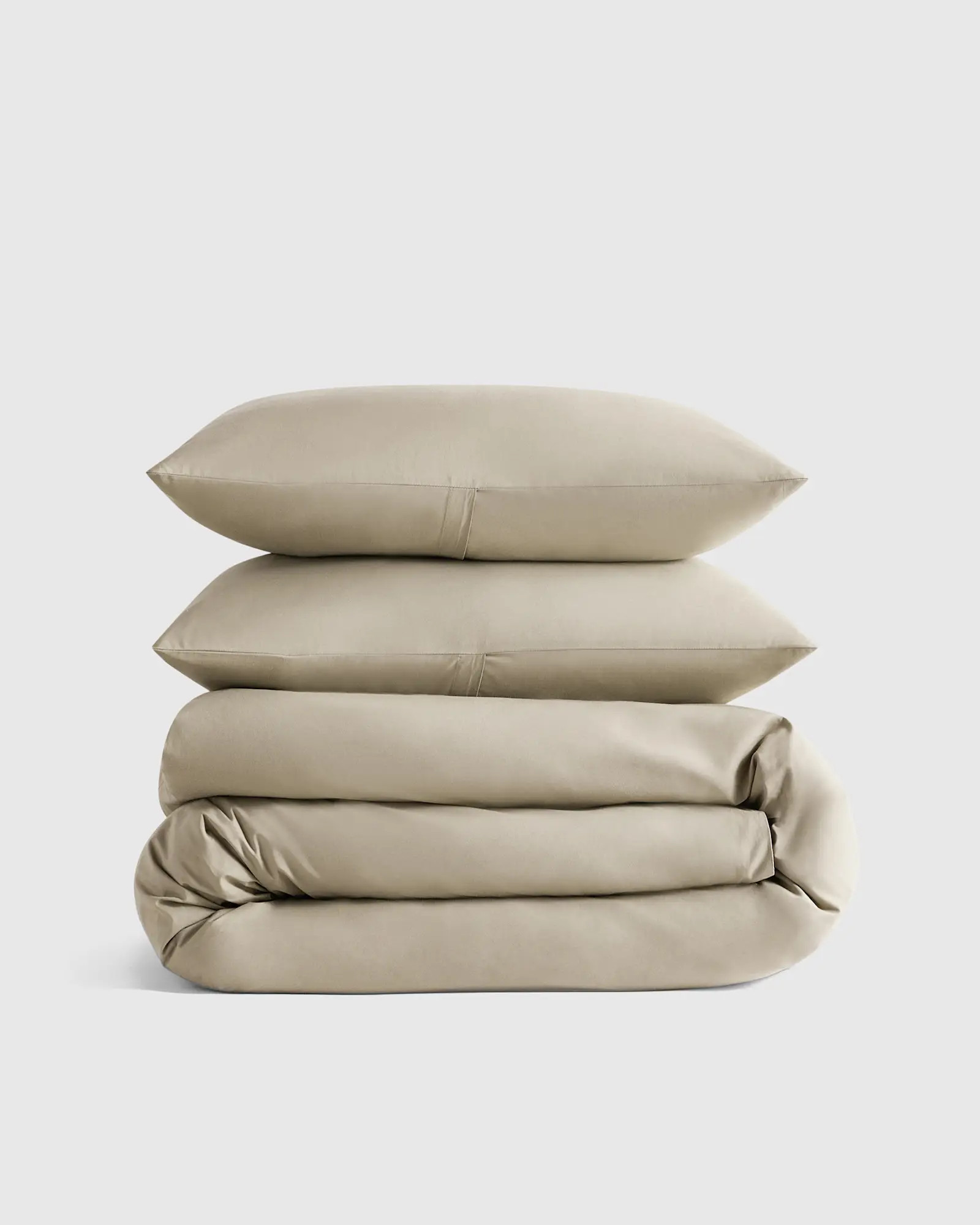Organic Crisp Percale Duvet Cover Set | Quince
