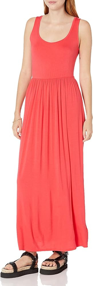 Amazon Essentials Women's Tank Waisted Maxi Dress (Available in Plus Size) | Amazon (US)