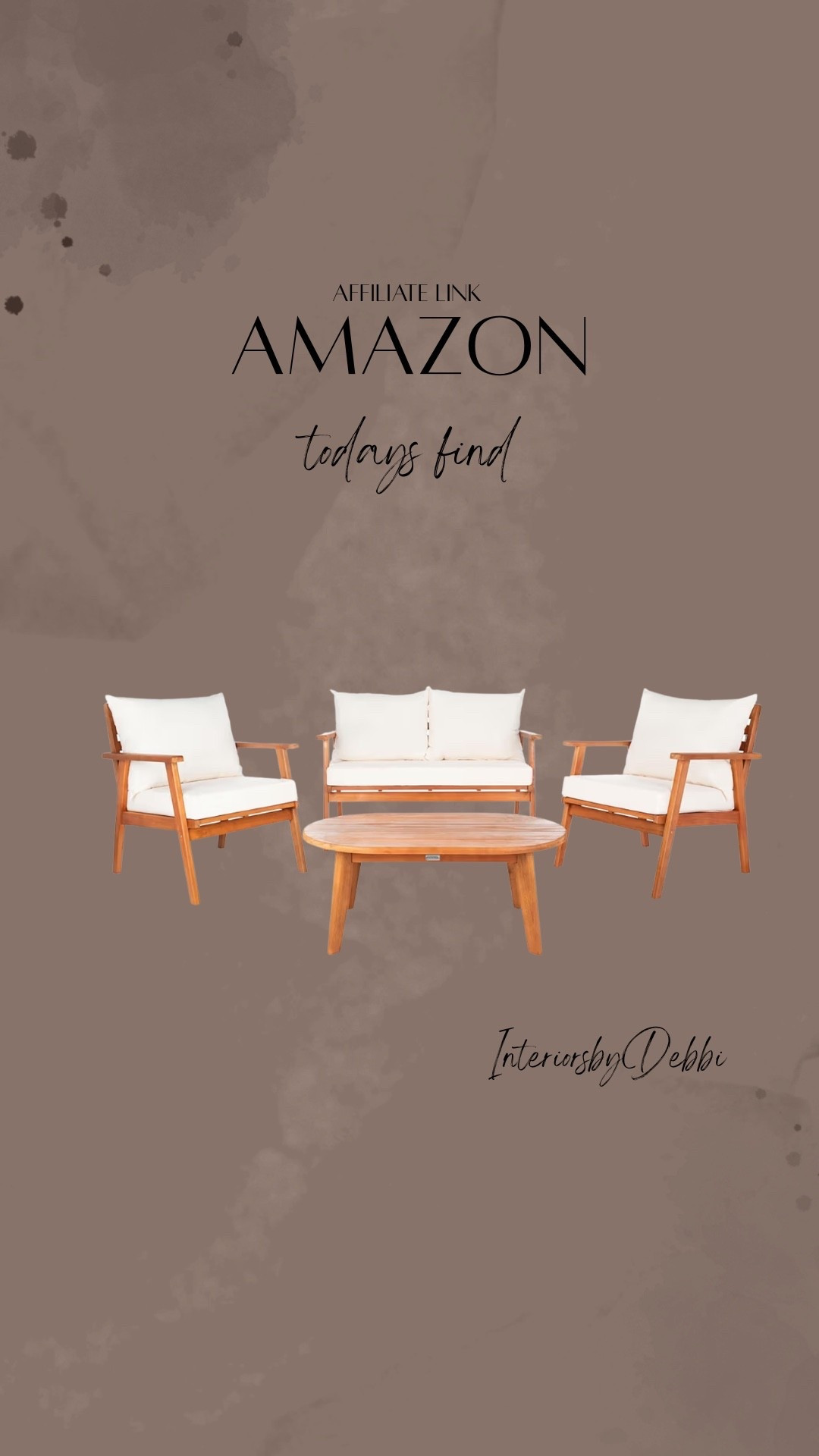 Amazon Find
Outdoor furniture set, transitional home, modern decor, amazon find, amazon home, target home decor, mcgee and co, studio mcgee, amazon must have, pottery. barn, Walmart finds, affordable decor, home styling, budget friendly, accessories, neutral decor, home finds, buy new arrival, coming soon, sale alert, high end look for less, Amazon favorites, Target finds, cozy, modern, earthy, transitional, luxe, romantic, home decor, budget friendly decor #amazonhome

#LTKSeasonal #LTKHome