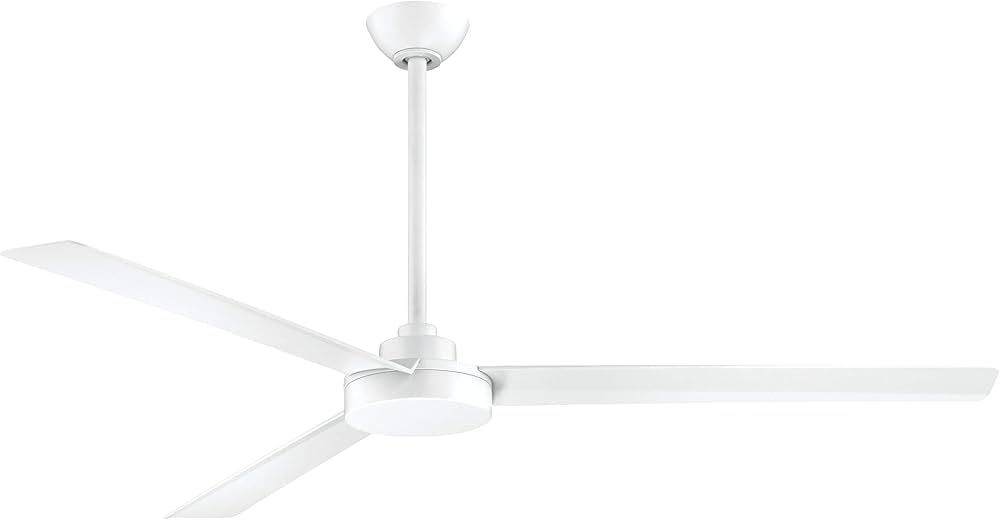 Minka Aire F624-WHF Roto XL 62" 3-Blades Ceiling Fan in Flat White Finish with Flat White Blades | Amazon (US)