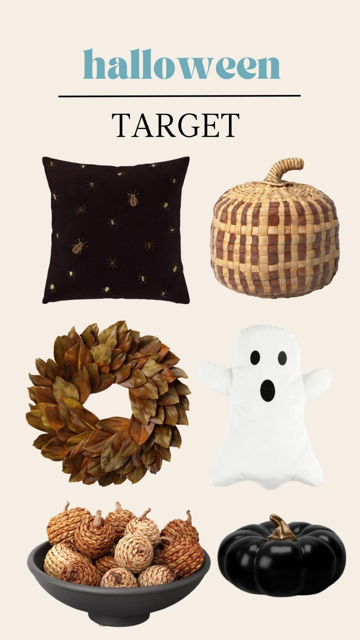 Halloween finds | a round up of some of my fav Halloween/fall finds from Target 🎃
Threshold, studio McGee, in stock at target, organic modern Halloween, neutral Halloween decor 

#LTKSeasonal #LTKhome #LTKFind