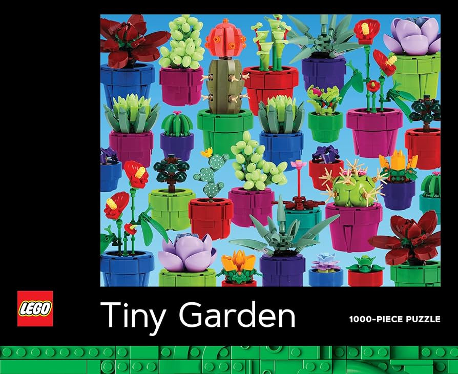 Lego Tiny Garden 1000-Piece Jigsaw Puzzle | Inspired by Botanical Sets | Piece Together 30 Tiny P... | Amazon (US)