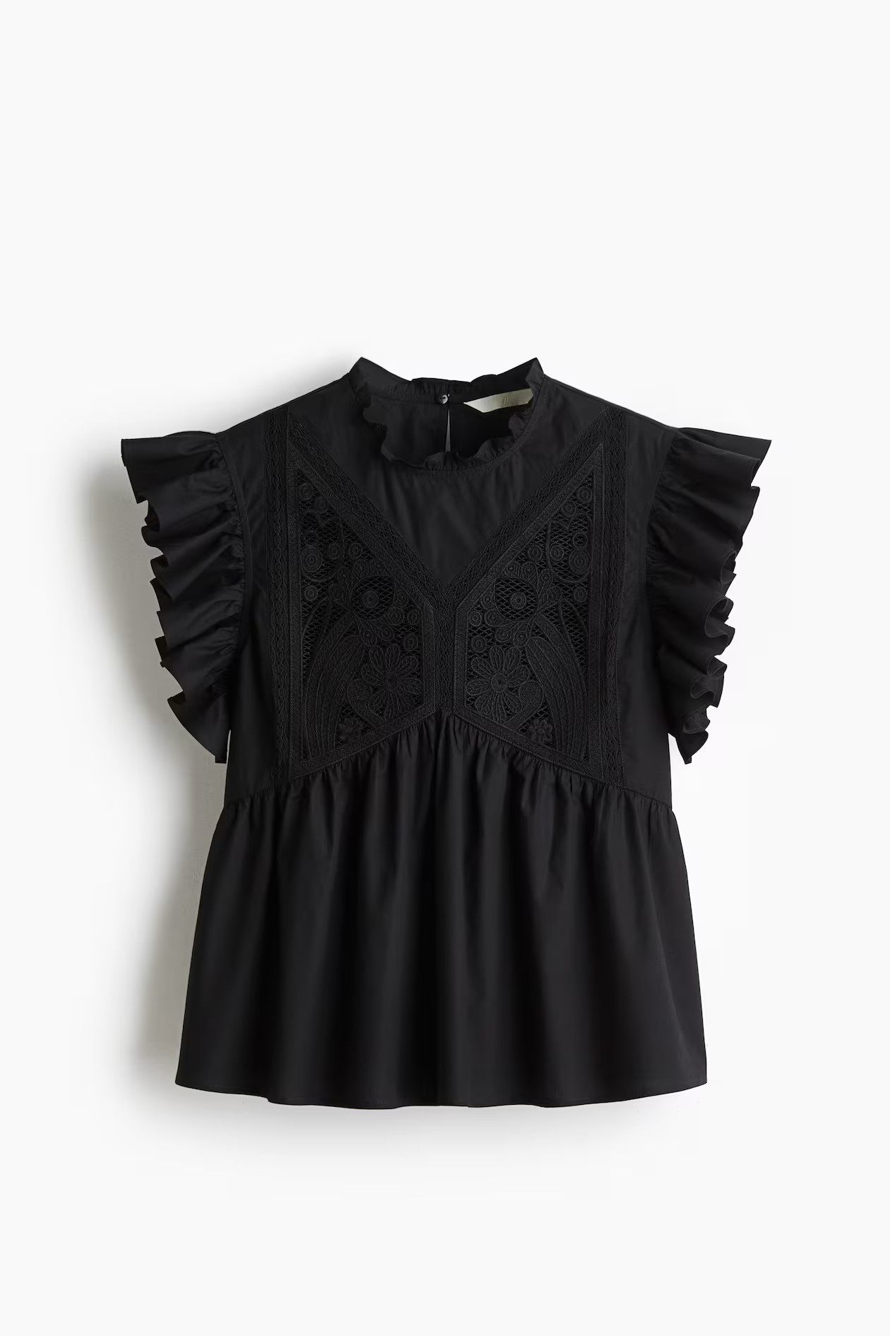 Embroidered cotton blouse | H&M (UK, MY, IN, SG, PH, TW, HK)