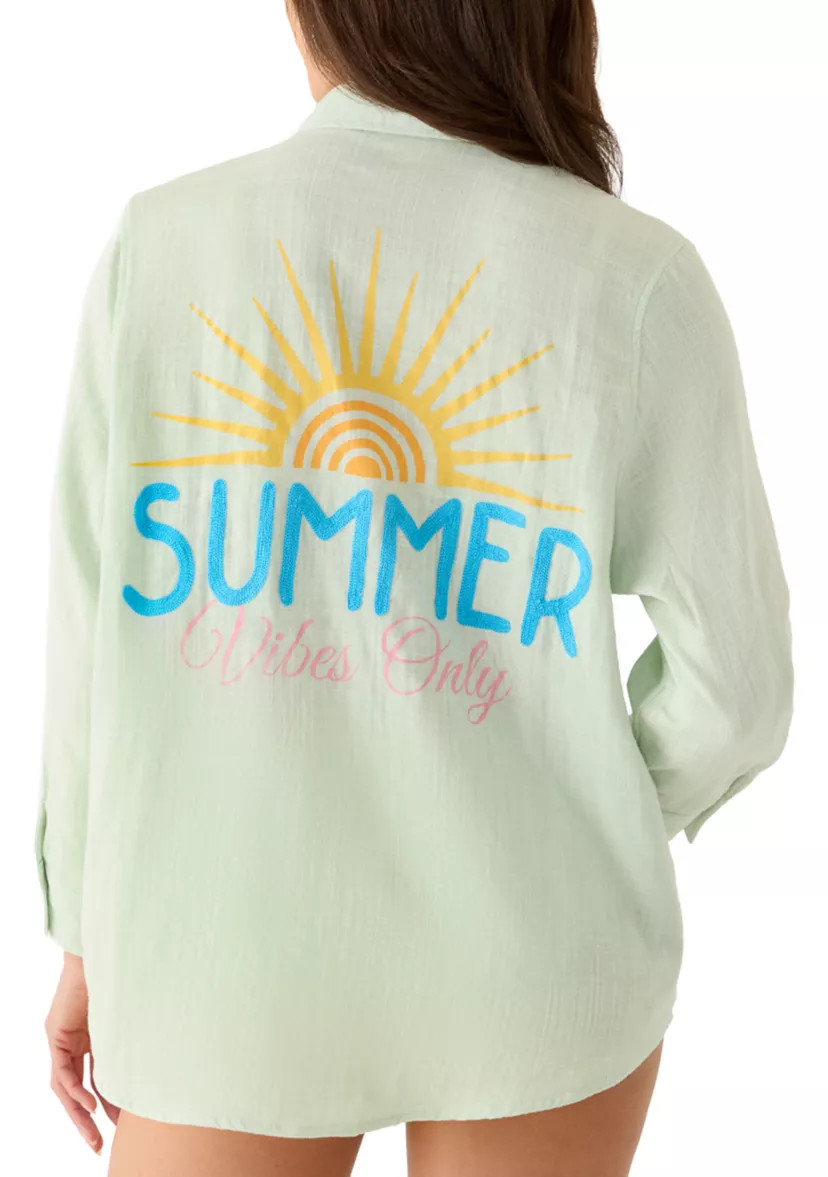 Vacation Cities Swim Coverup Shirt | Belk