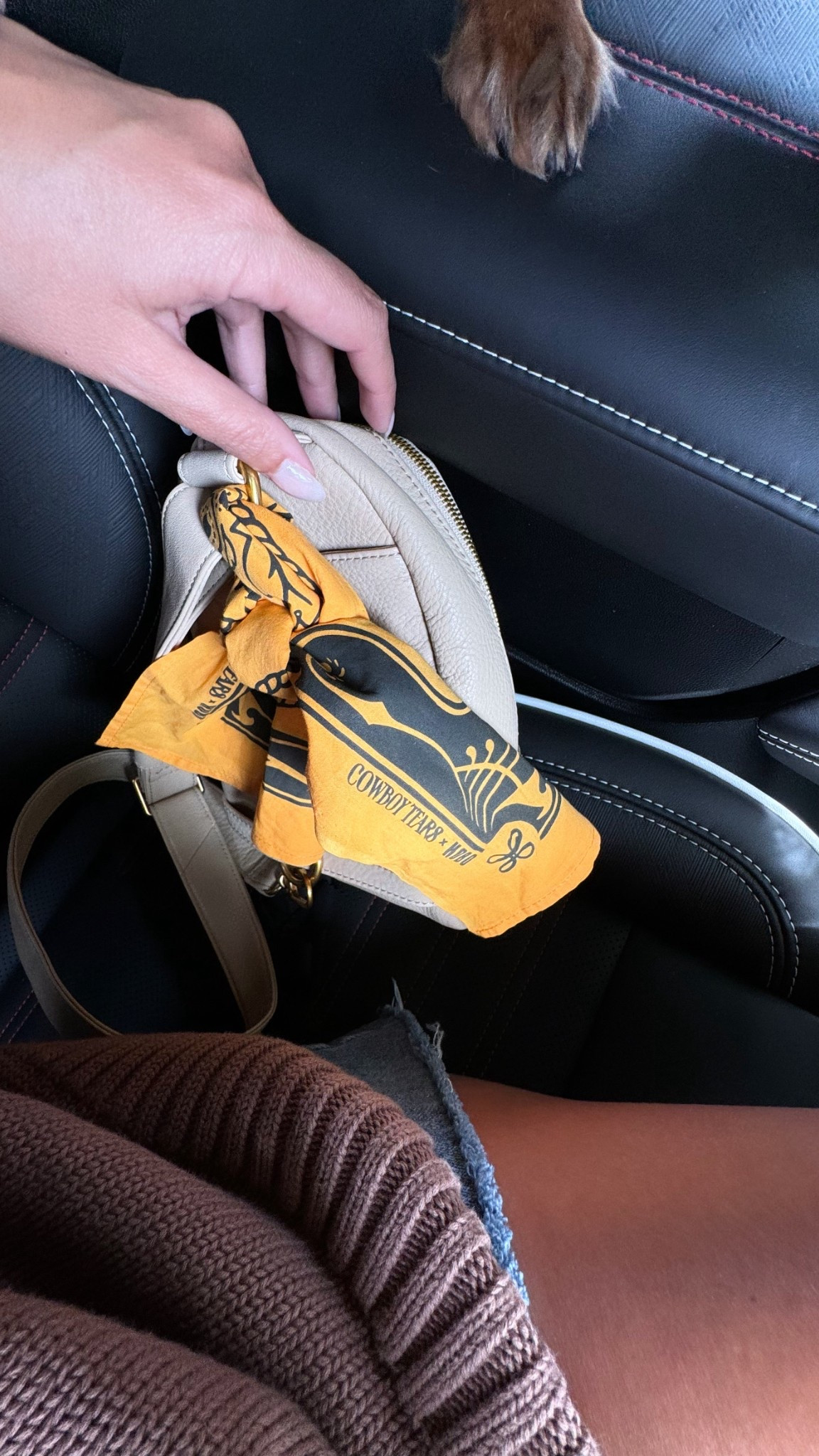 Brittney Kelley from Tribe Kelley being the ultimate girls’ girl—showing up, supporting, and rocking our Cowboy Tears x HOBO collab. Forever grateful for women like this! 🤎

#LTKItBag #LTKStyleTip