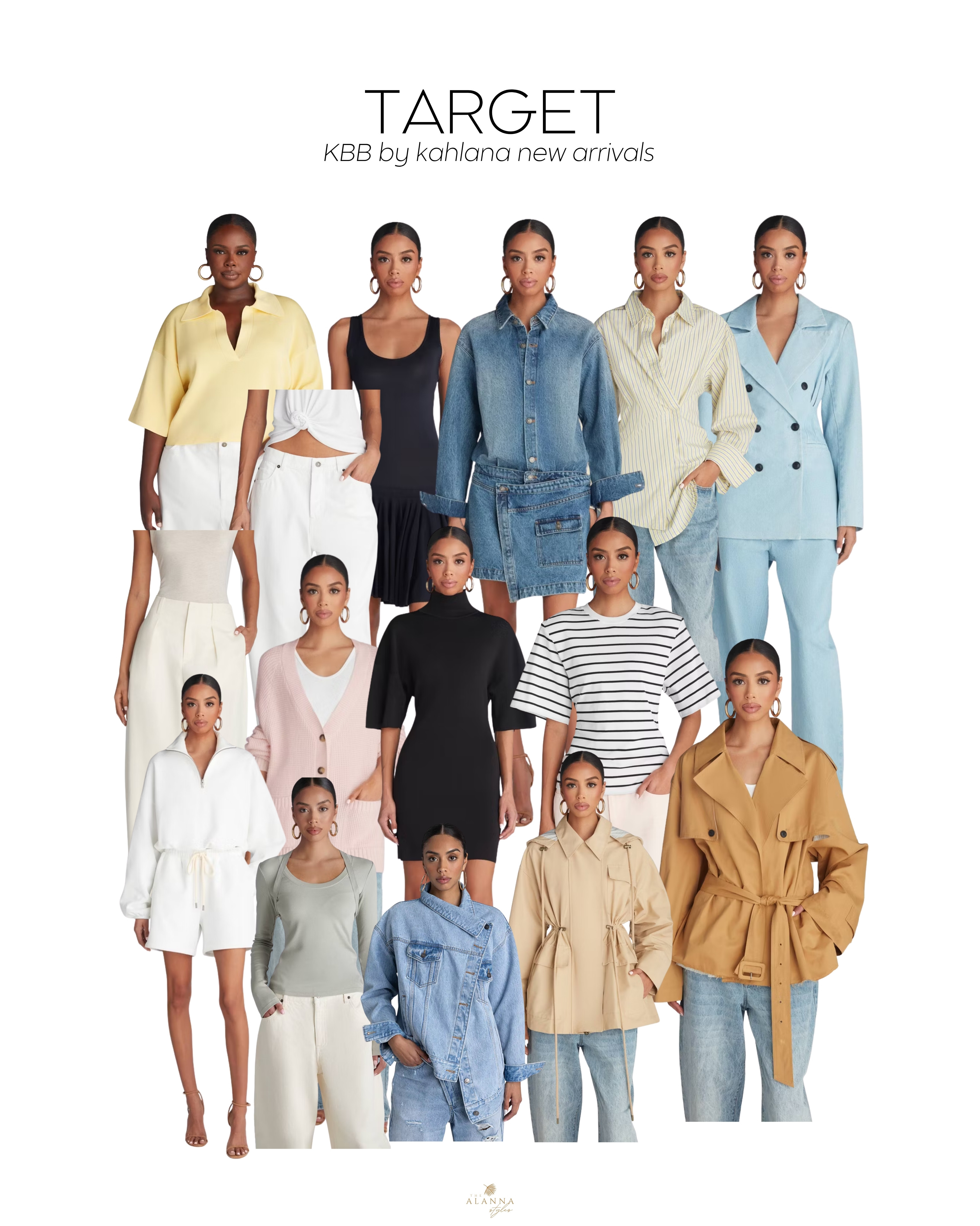 kbb by kahlana new arrivals

the target drop you’ve been waiting for! 🛍️✨ the kbb by kahlana collection is officially here and the silhouettes are incredible. from the structured trench coats to the perfect striped tees and denim-on-denim moments, these pieces look so high-end. shop my top picks before they sell out!

#targetstyle #kahlanabarfieldbrown #targetfinds #springcollection #affordableluxury #targetrun #trenchcoat 

 #LTKootd #LTKSaleAlert