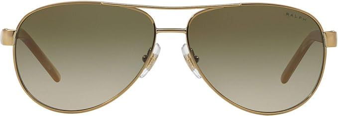 Ralph by Ralph Lauren Women's Ra4004 Aviator Sunglasses | Amazon (US)