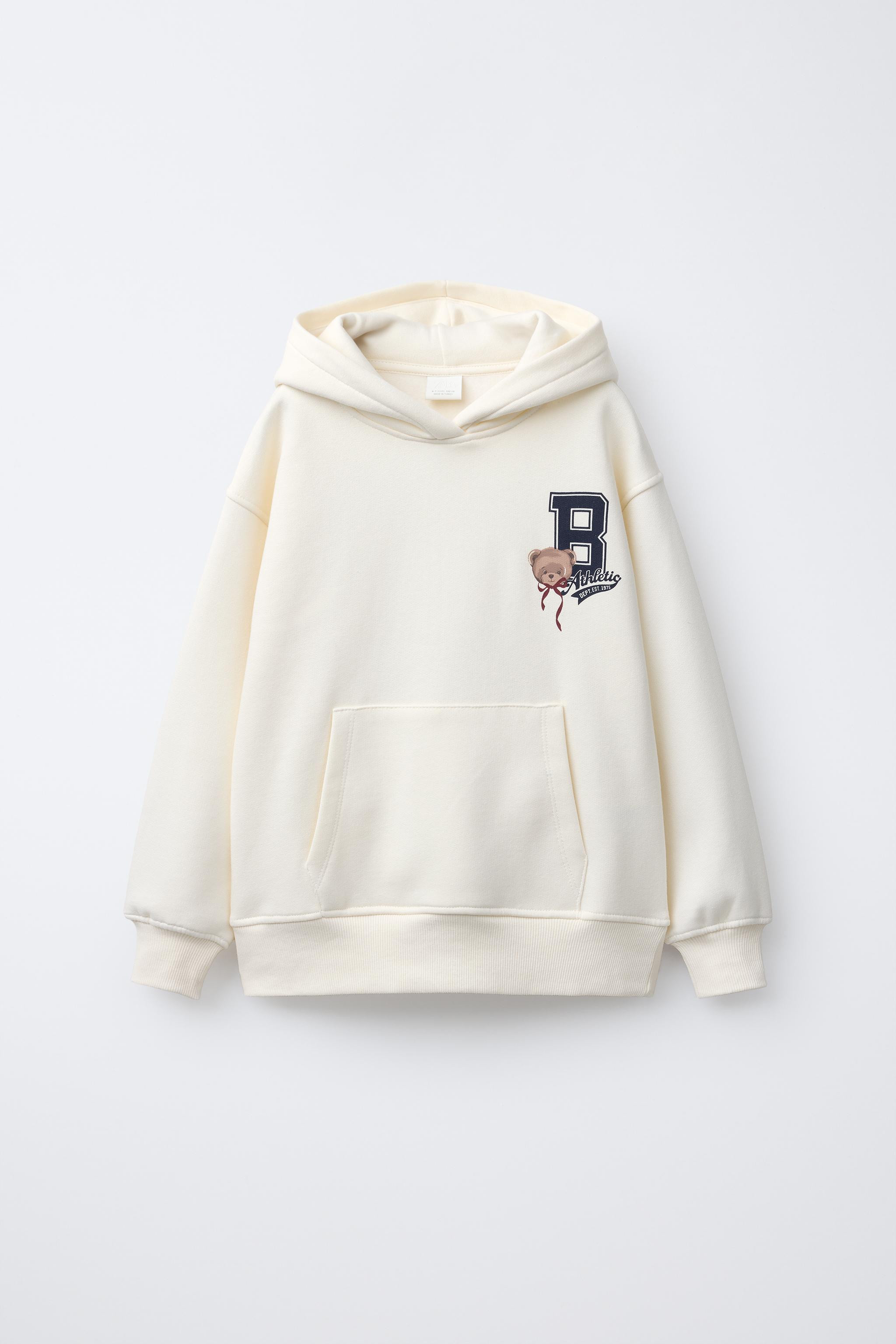 BEAR HOODIE SWEATSHIRT | Zara US
