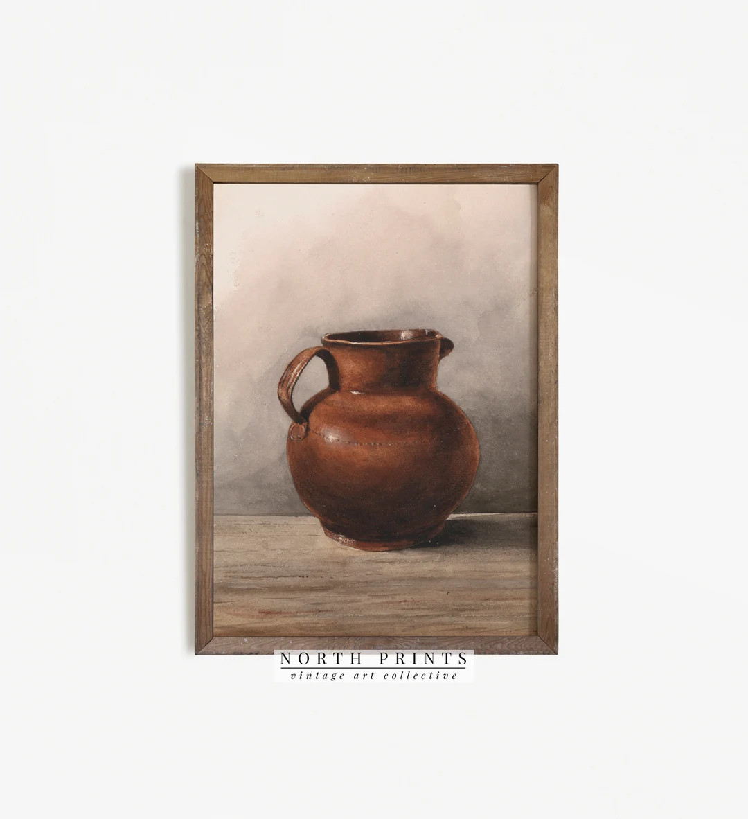 Rustic Kitchen Jug Print | Vintage Farmhouse Kitchen Painting | Digital PRINTABLE | 774 | Etsy (US)