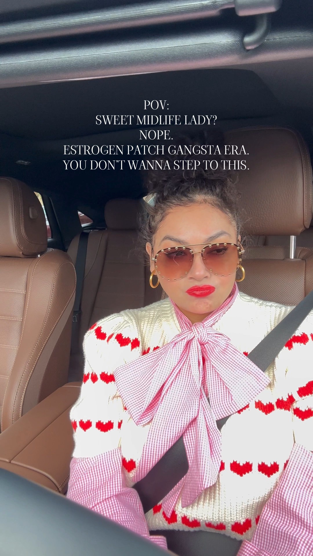 Perimenopause & Menopause: where patience is low and confidence is high.
Proceed accordingly. 😉😂 

#womenover50 #MidlifeHumor #over50andfabulous #Perimenopause 


#LTKOver40 #LTKstorytime #LTKdayinmylife