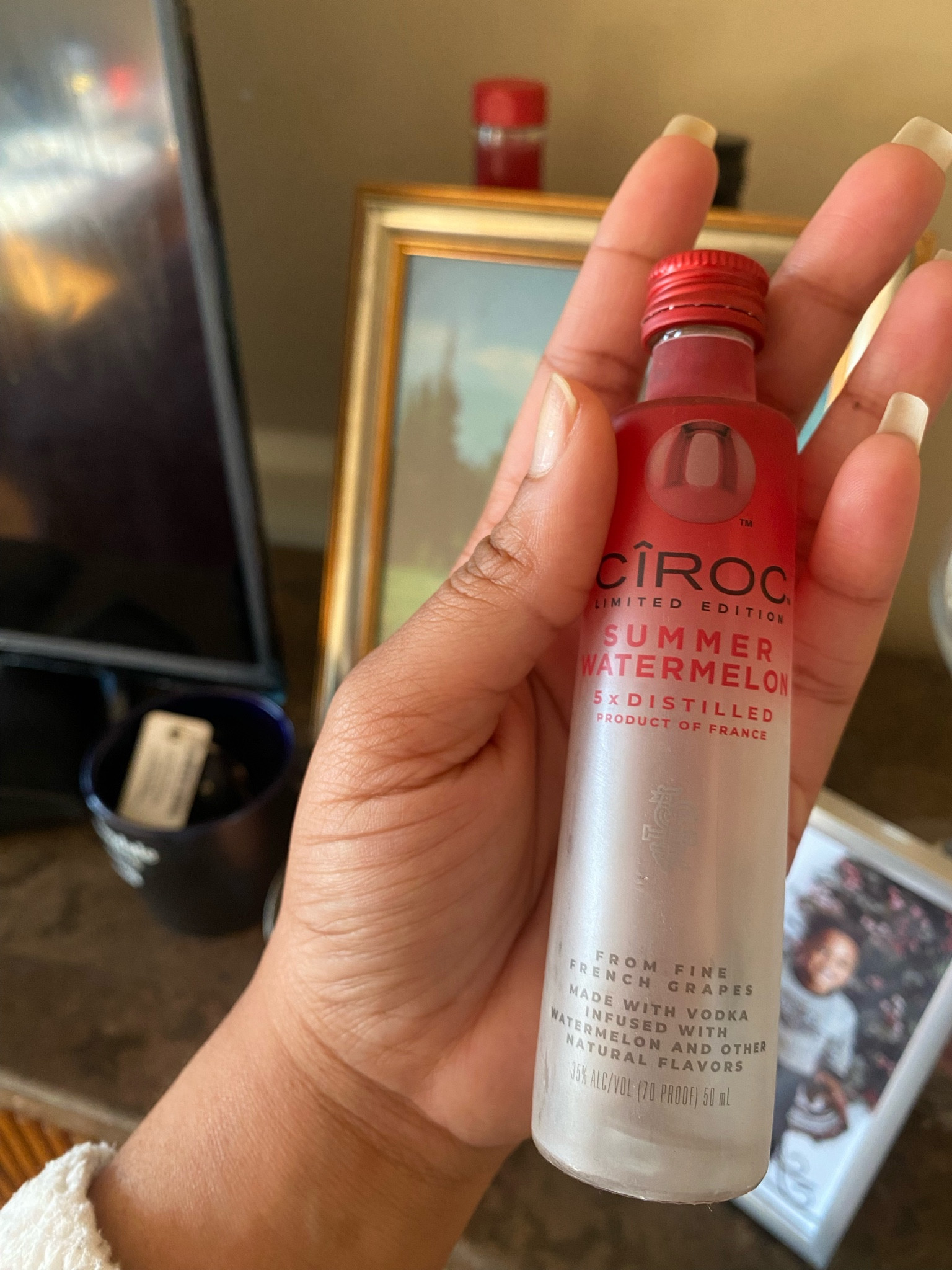 Mini Ciroc Watermelon 🍉 Bottle 😊

#LTKunder50 #LTKtravel #LTKFind