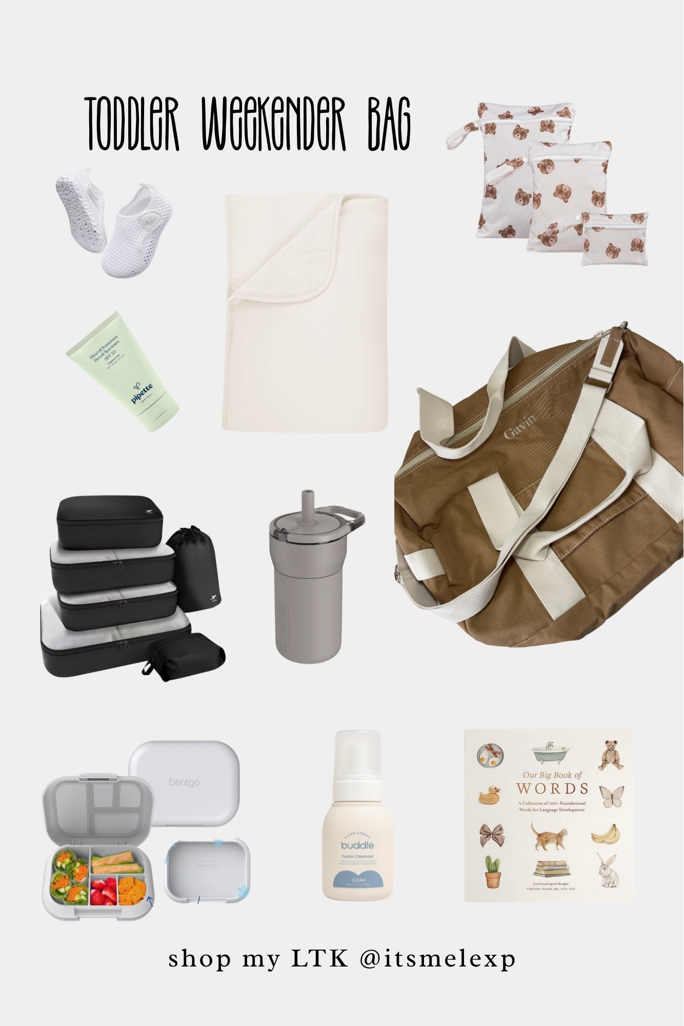 Toddler weekender bag 

#LTKItBag #LTKFamily #LTKKids