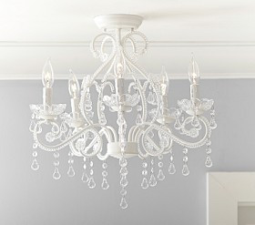 Lydia Flush Mount Chandelier (20") | Pottery Barn Kids