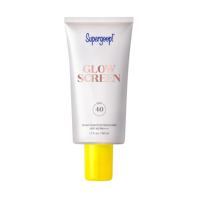 Supergoop! Glowscreen - SPF 40-1.7 fl oz - Glowy Primer + Broad Spectrum Sunscreen - Adds Instant... | Amazon (US)