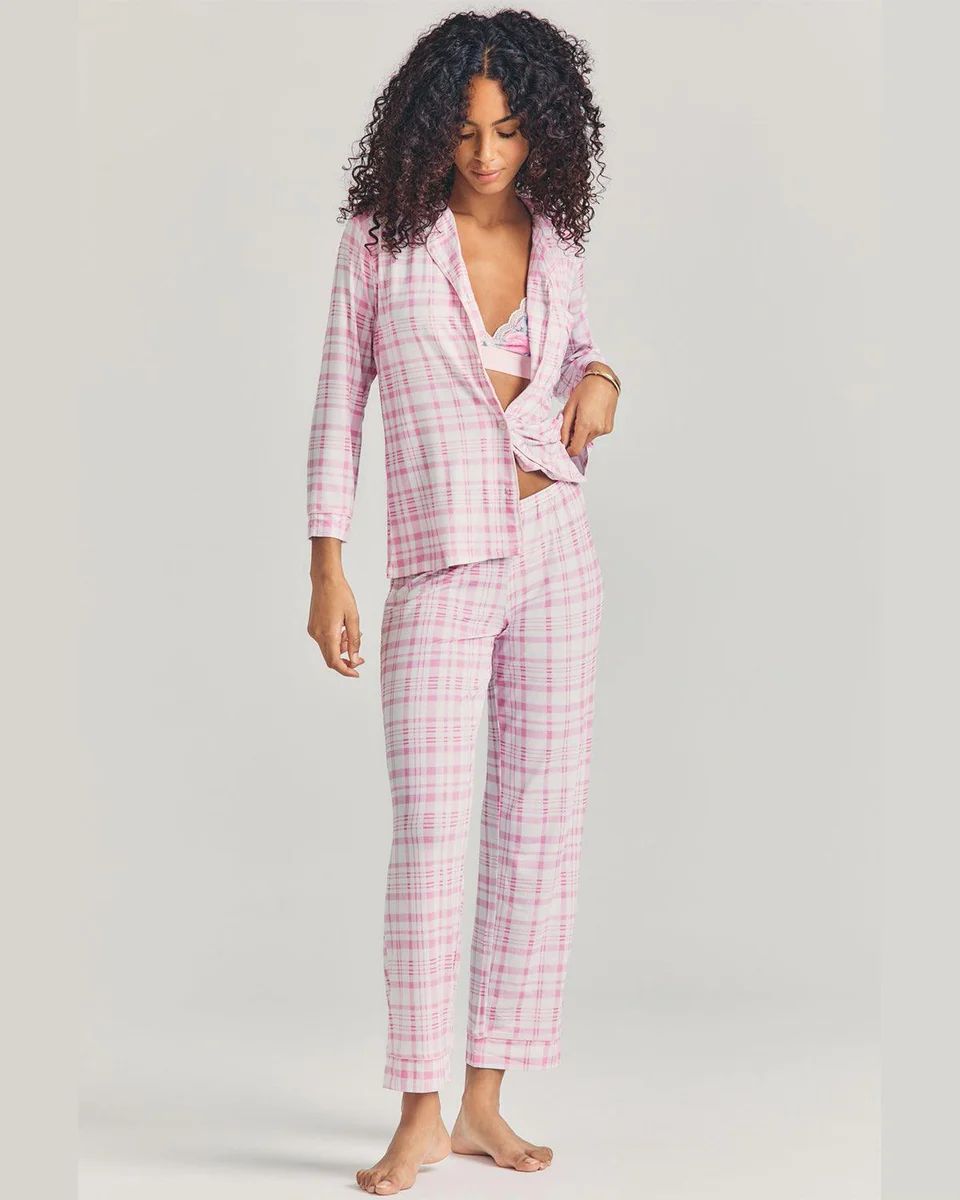 LoveShackFancy - Pink Primrose Pyjama Set | Stripe and Stare