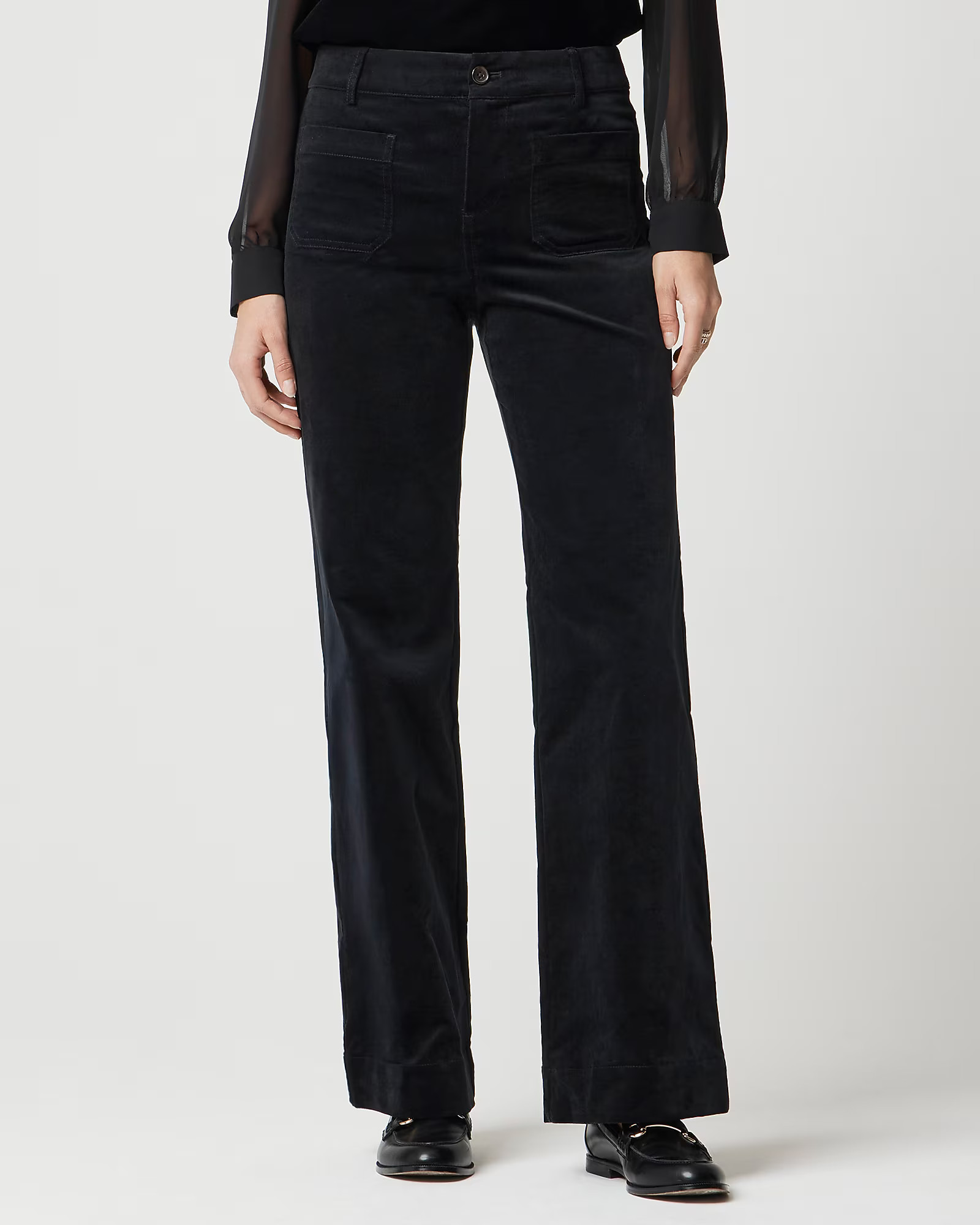 Velvet Lizzie patch-pocket pant | J.Crew Factory